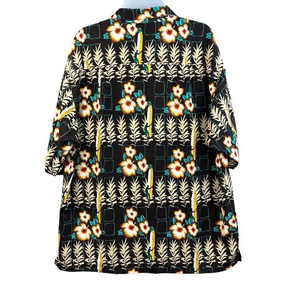 Reservoir Men's Polo Hawaiian Style Size Large - Picture 2 of 7